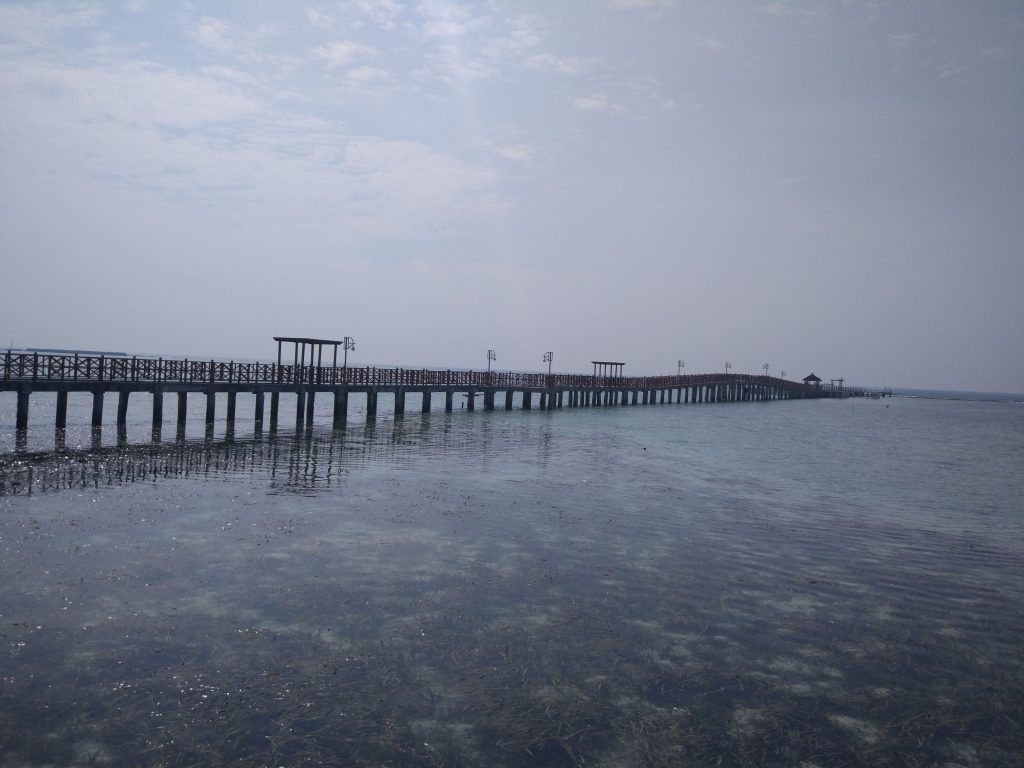 Jembatan Kayu Pulau Pramuka