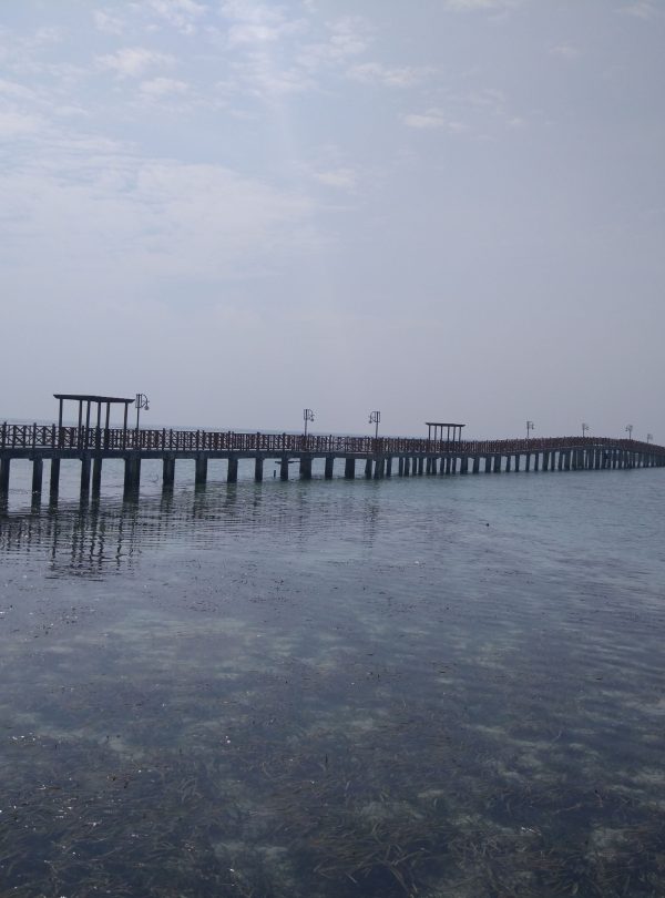 Jembatan Kayu Pulau Pramuka
